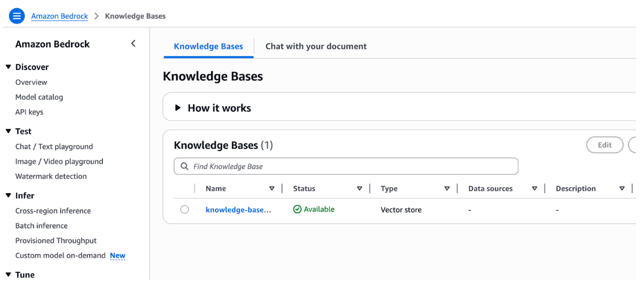 Knowledge Bases screenshot