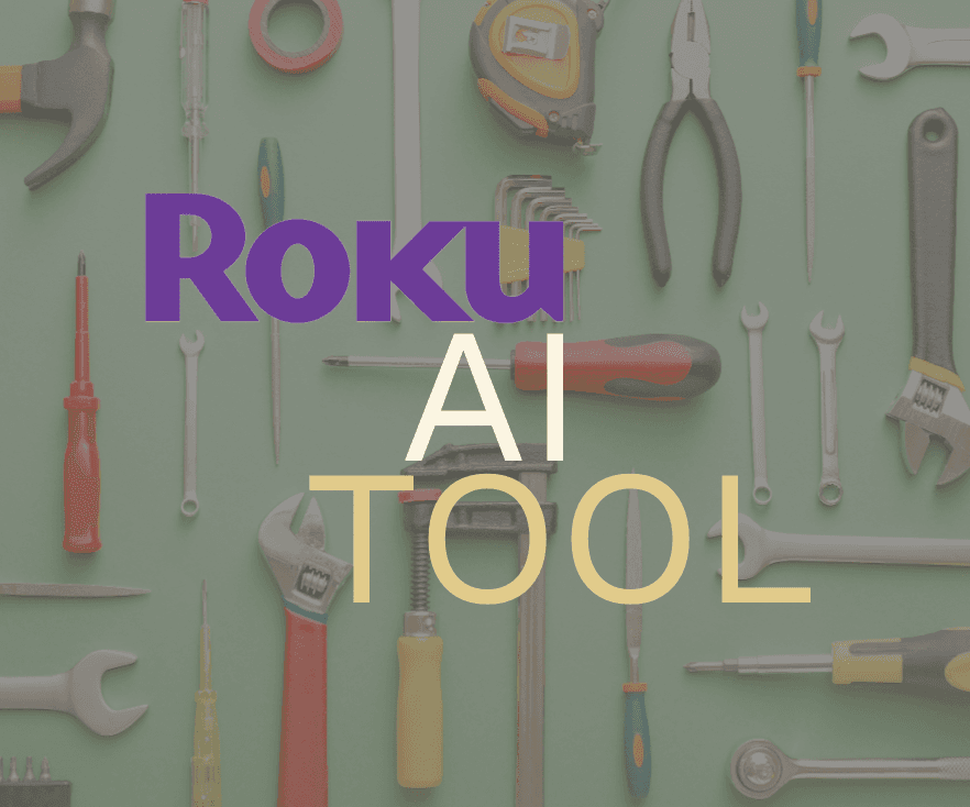 Roku AI Tool image on tool background
