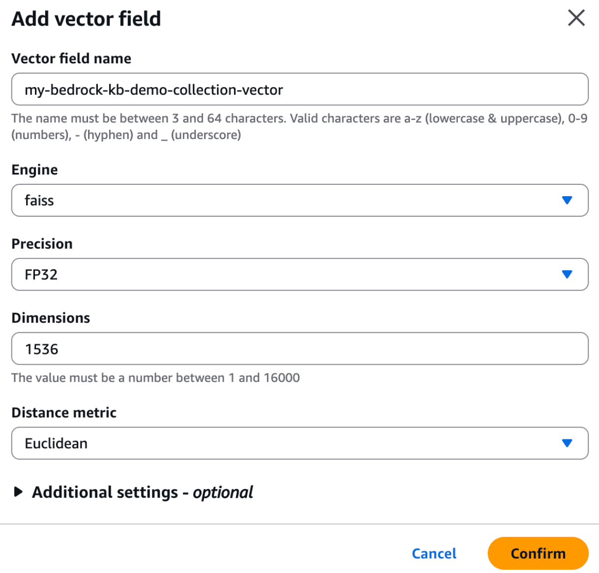 Add vector field screenshot
